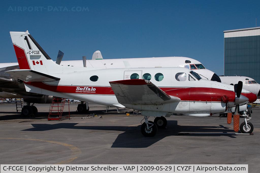 C-FCGE, 1966 Beech A90 King Air C/N LJ-118, Buffalo Airways Beech King Air