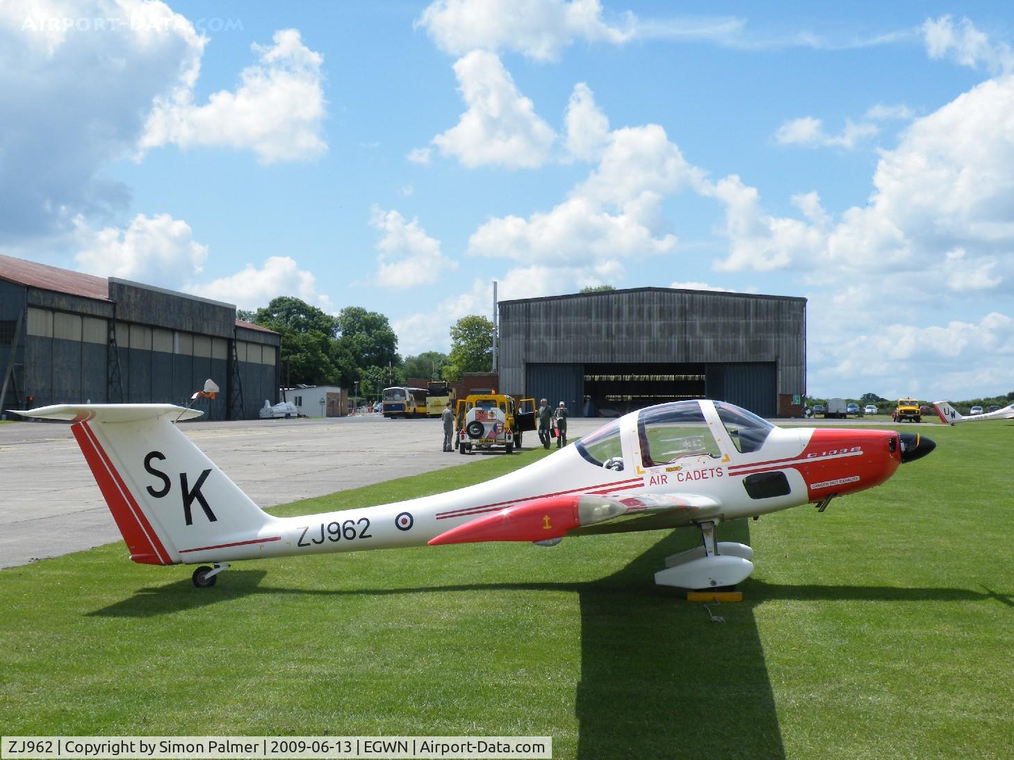 ZJ962, Grob G-109B Vigilant T1 C/N 6550, Grob G109B Vigilant T.1