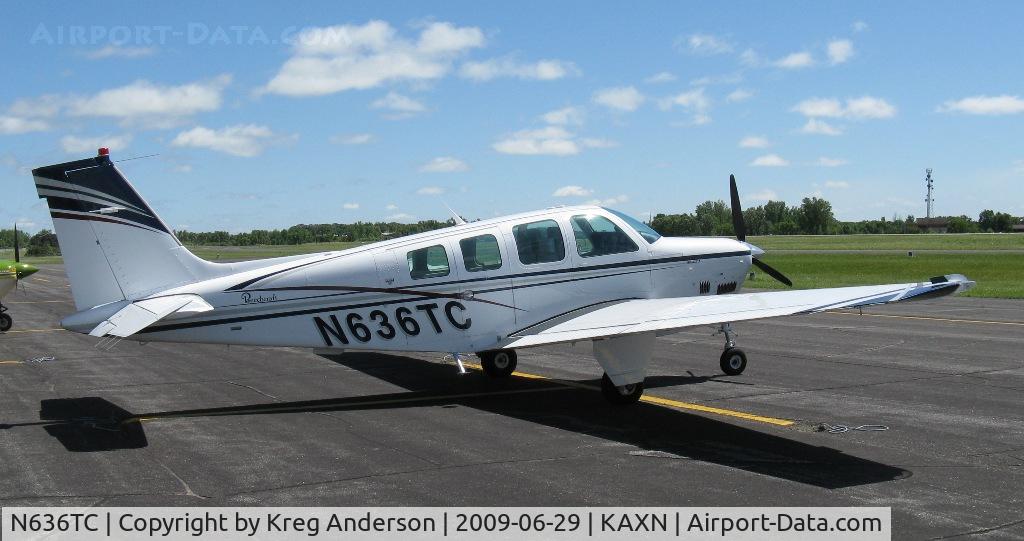 N636TC, 1987 Beech B36TC Bonanza C/N EA-463, Beech 36TC Bonanza