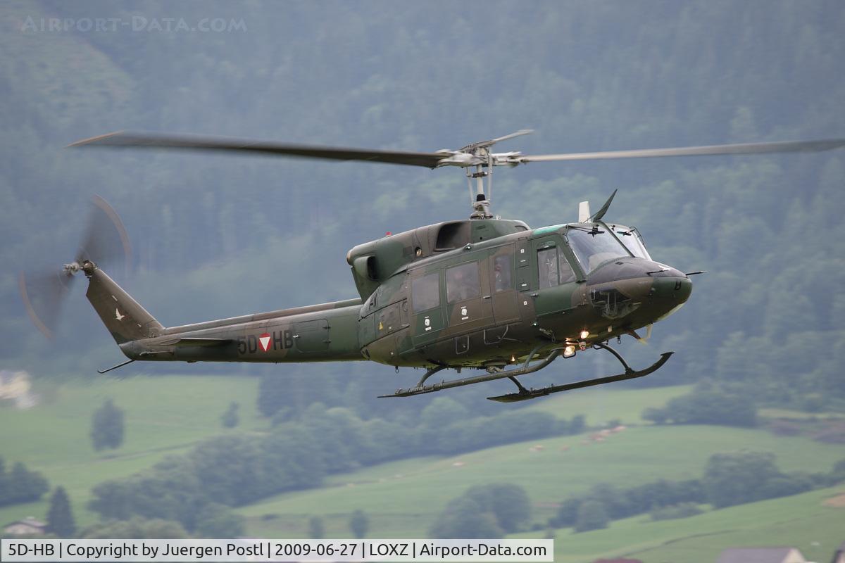 5D-HB, Agusta AB-212 C/N 5598, Agusta AB-212 - Austria Air Force