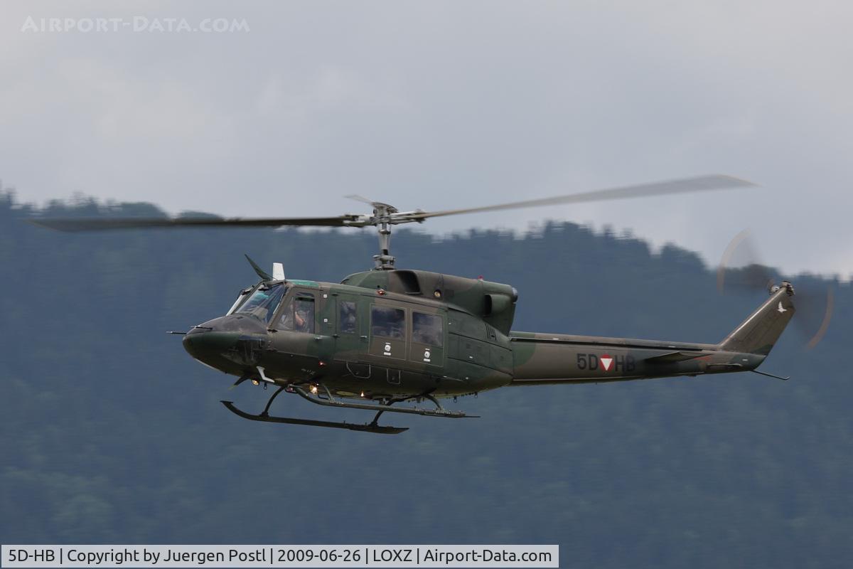 5D-HB, Agusta AB-212 C/N 5598, Agusta AB-212 - Austria Air Force