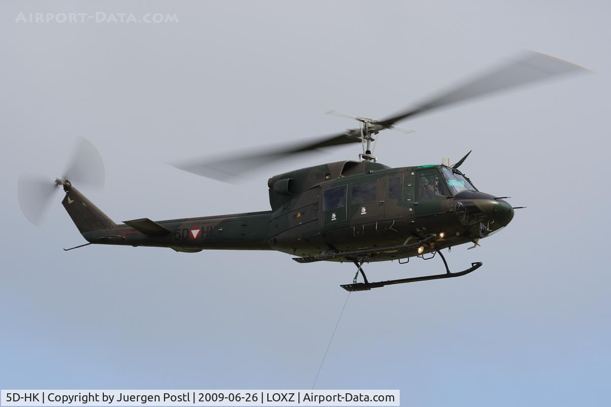 5D-HK, Agusta AB-212 C/N 5607, Agusta AB-212 - Austria Air Force