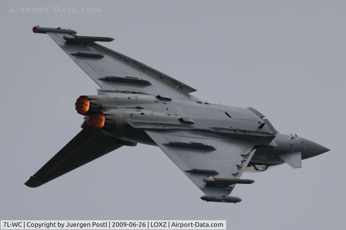 7L-WC, 2007 Eurofighter EF-2000 Typhoon S C/N AS003, Eurofighter EF-2000 Typhoon S - Austria Air Force