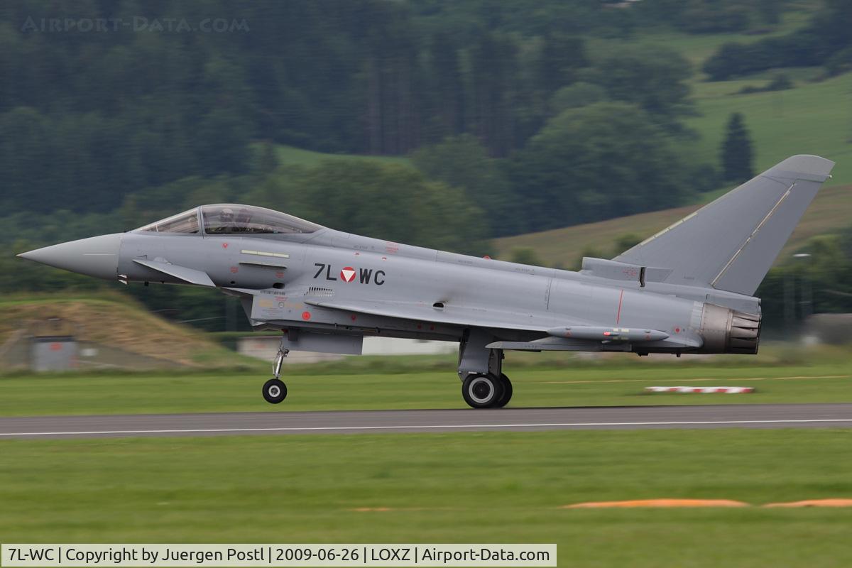 7L-WC, 2007 Eurofighter EF-2000 Typhoon S C/N AS003, Eurofighter EF-2000 Typhoon S - Austria Air Force