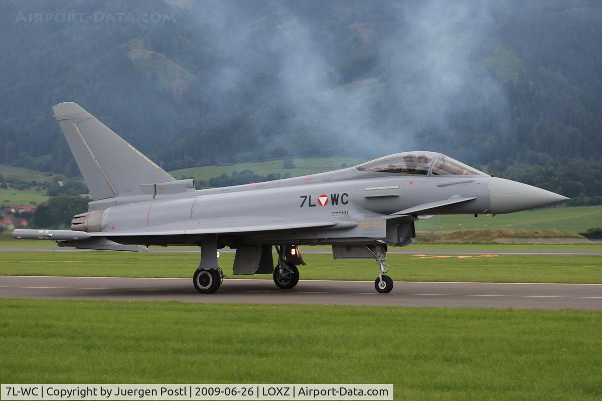 7L-WC, 2007 Eurofighter EF-2000 Typhoon S C/N AS003, Eurofighter EF-2000 Typhoon S - Austria Air Force