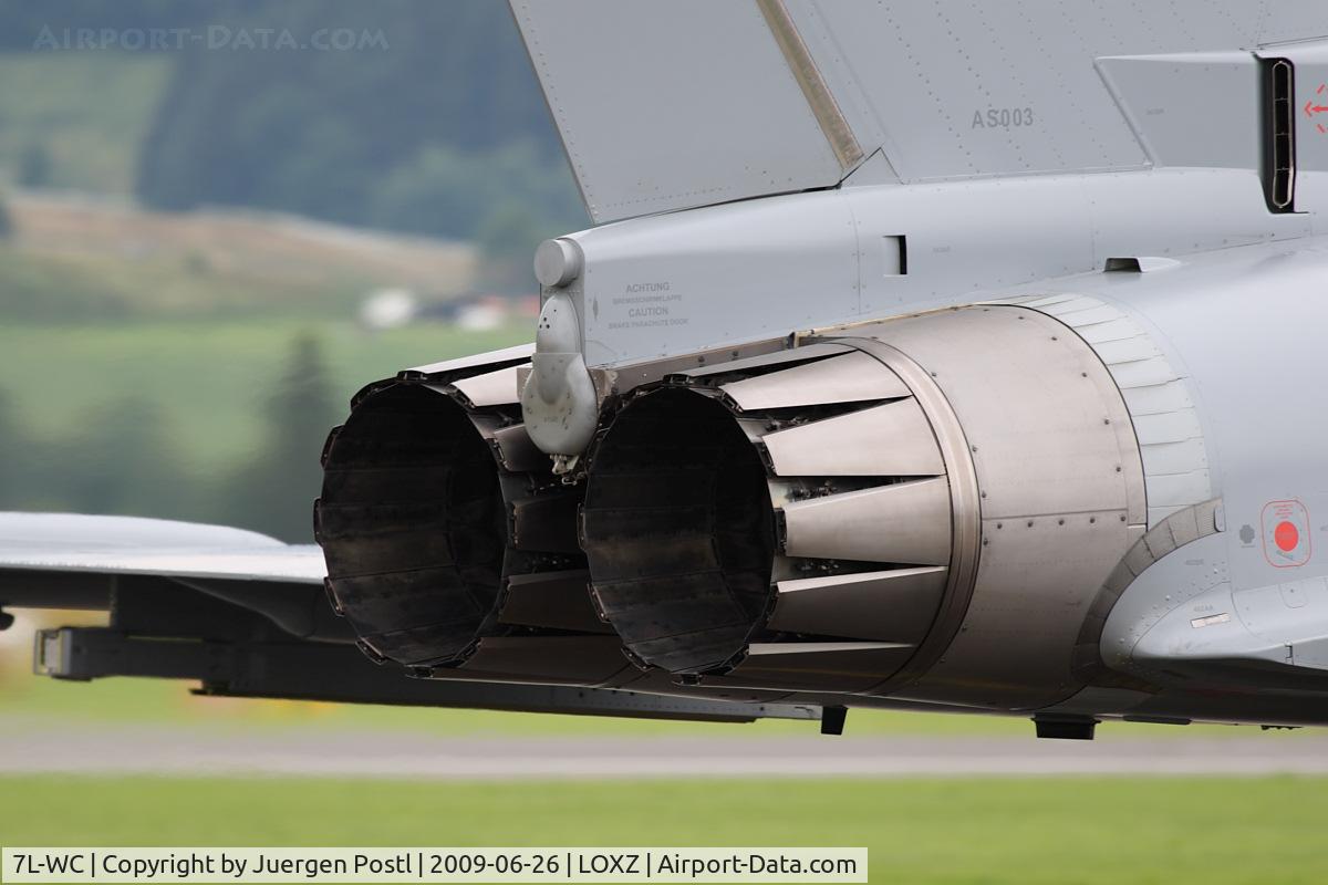 7L-WC, 2007 Eurofighter EF-2000 Typhoon S C/N AS003, Eurofighter EF-2000 Typhoon S - Austria Air Force