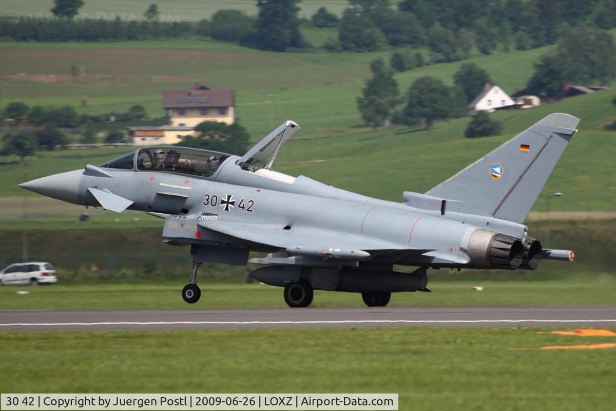 30 42, Eurofighter EF-2000 Typhoon T C/N GT015, Eurofighter Typhoon EF2000 - Germany Air Force