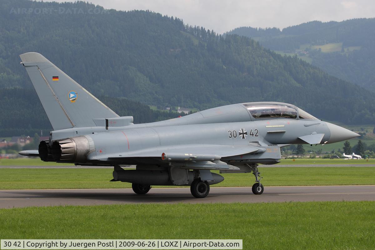 30 42, Eurofighter EF-2000 Typhoon T C/N GT015, Eurofighter Typhoon EF2000 - Germany Air Force