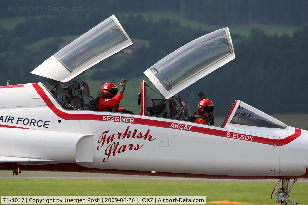 71-4017, 1971 Northrop (Canadair) NF-5B (CL-226) C/N 4017, Northrop NF-5A Freedom Fighter - Turkey Air Force
