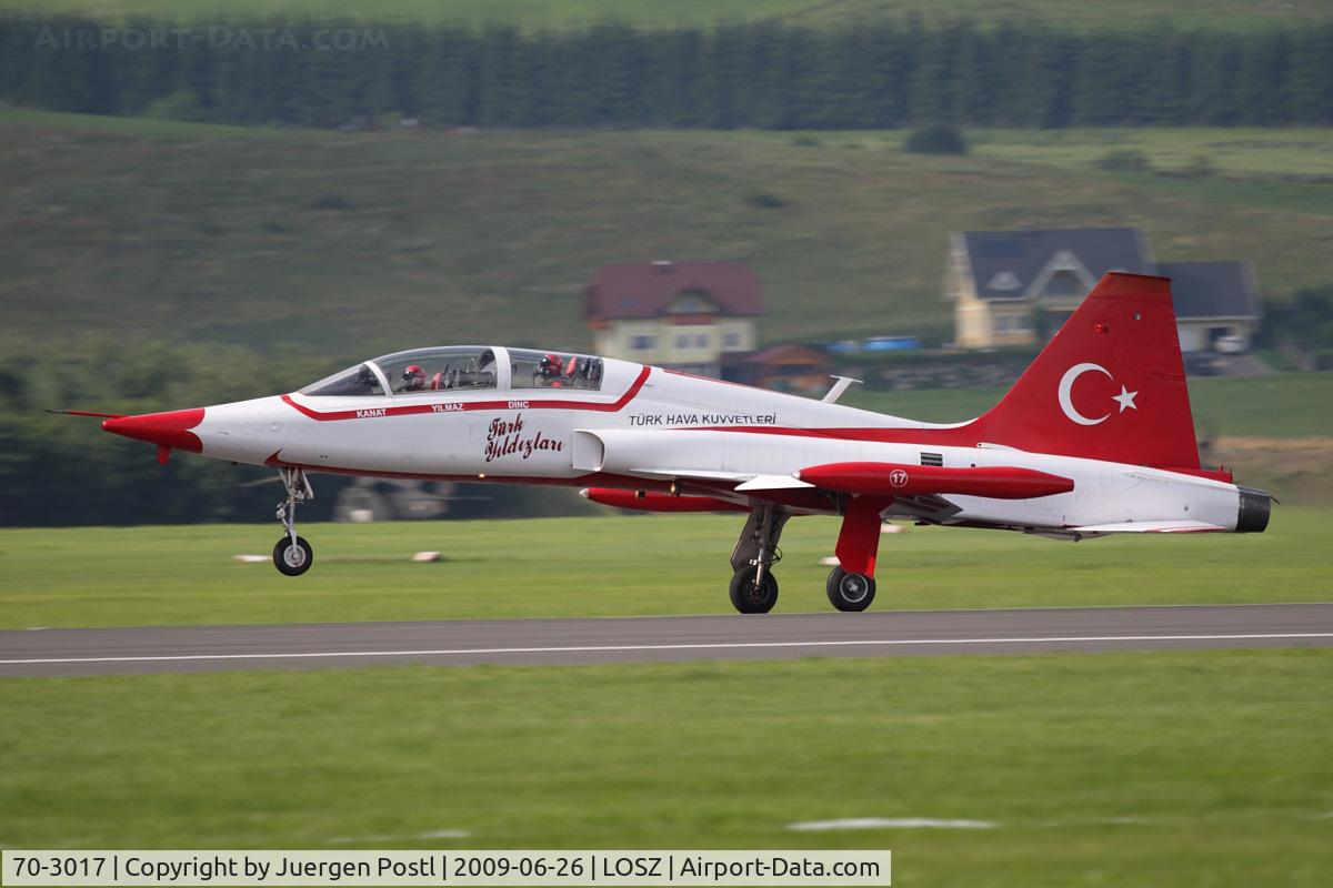 70-3017, Canadair NF-5A Freedom Fighter C/N 3017, Northrop NF-5A Freedom Fighter - Turkey Air Force