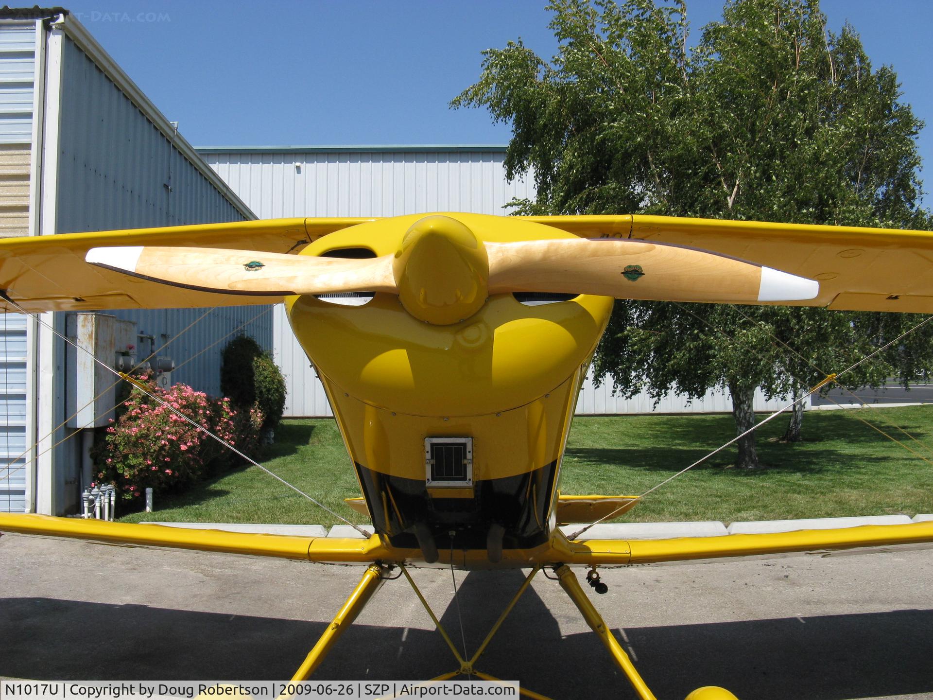 N1017U, 1939 CASA 1-131 Jungmann C/N E3B-435, 1939 Bucker Jungmann C.A.S.A. 1.131, Lycoming O-360 180 Hp upgrade, laminated wood prop-a work of art