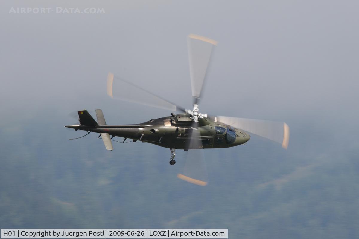 H01, 1991 Agusta A-109BA C/N 0301, Agusta A-109HO (A-109BA) -  Belgium Army