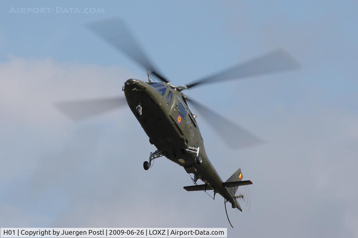 H01, 1991 Agusta A-109BA C/N 0301, Agusta A-109HO (A-109BA) -  Belgium Army