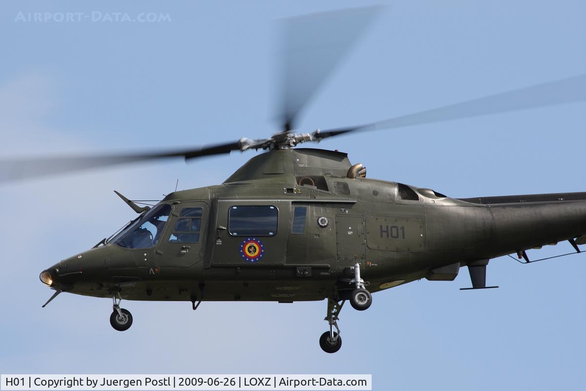 H01, 1991 Agusta A-109BA C/N 0301, Agusta A-109HO (A-109BA) -  Belgium Army