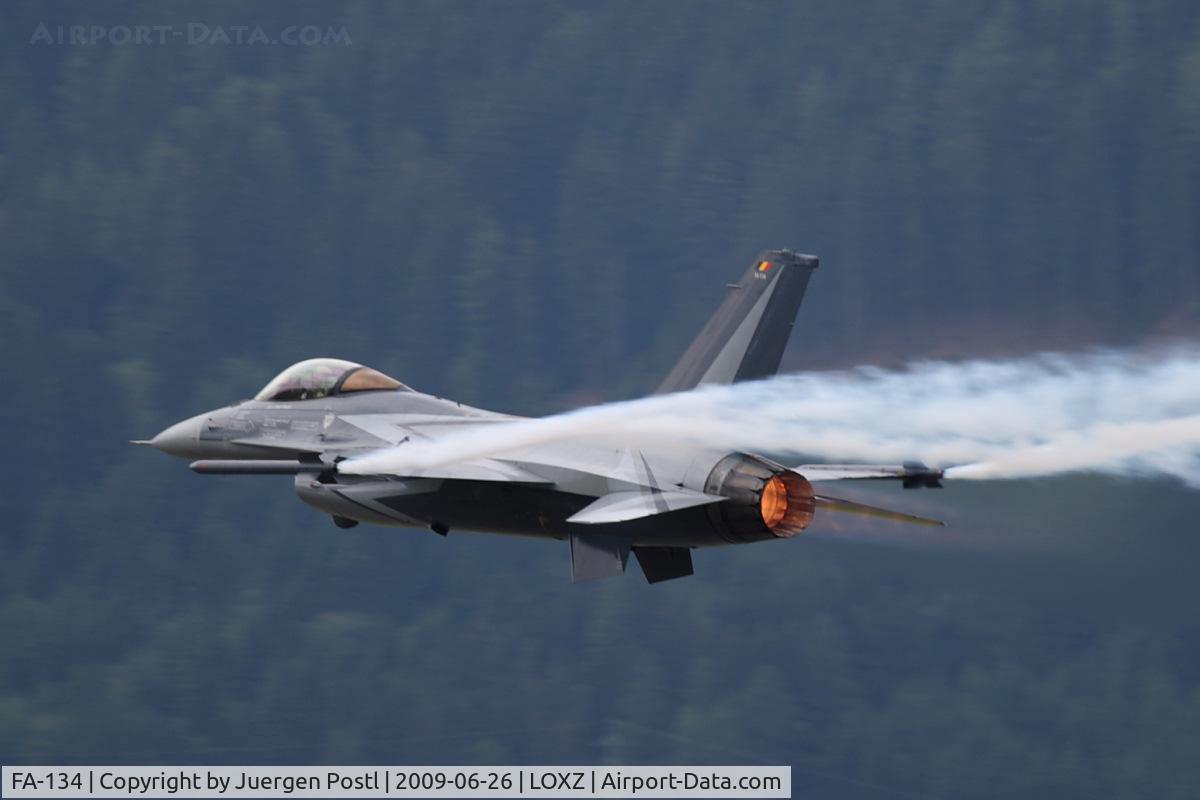 FA-134, SABCA F-16AM Fighting Falcon C/N 6H-134, SABCA F-16AM Fighting Falcon - Belgium Air Force