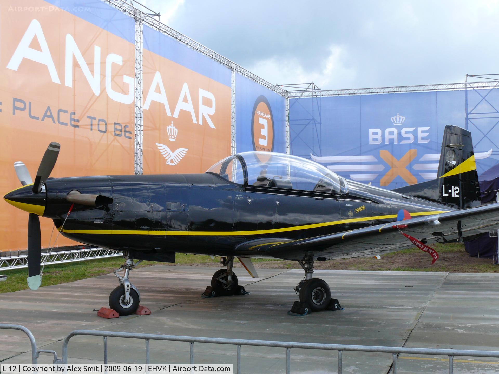 L-12, Pilatus PC-7 Turbo Trainer C/N 611, Pilatus PC-7 L-12 Royal Netherlands Air Force