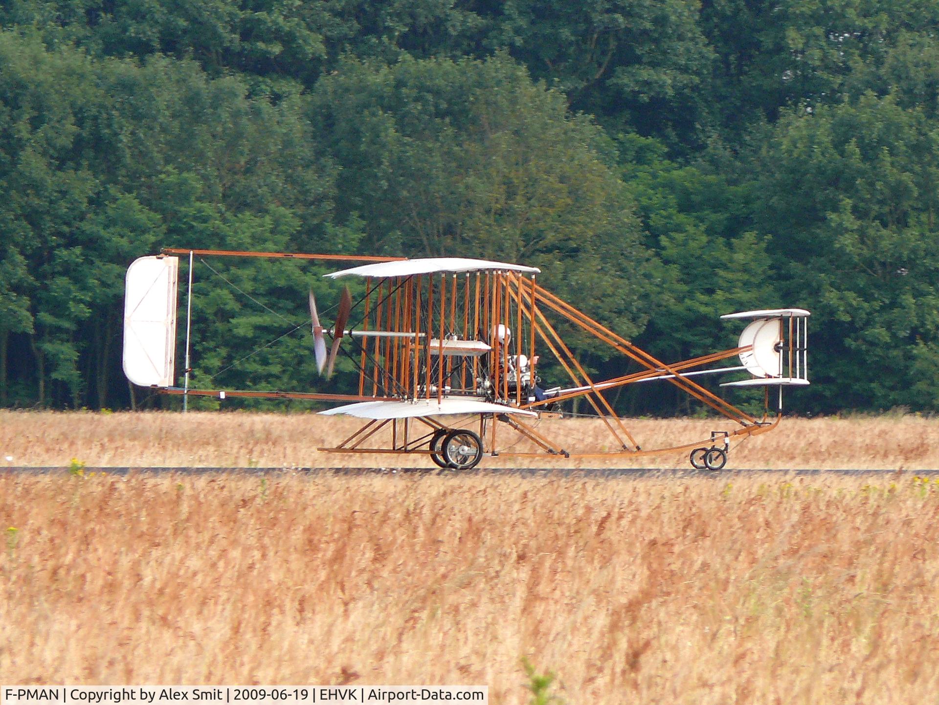 F-PMAN, Wright Flyer III Replica C/N 01-SAR, Wright Flyer III replica F-PMAN Sarthe Aero Retro