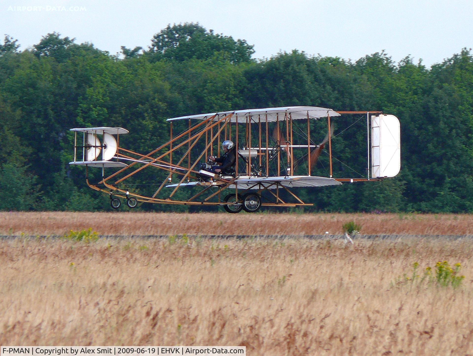 F-PMAN, Wright Flyer III Replica C/N 01-SAR, Wright Flyer III replica F-PMAN Sarthe Aero Retro