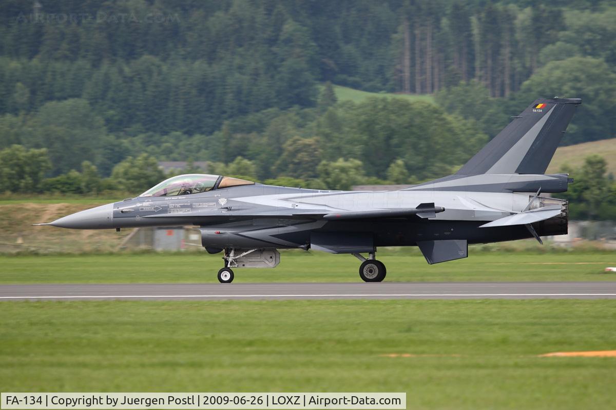FA-134, SABCA F-16AM Fighting Falcon C/N 6H-134, SABCA F-16AM Fighting Falcon - Belgium Air Force