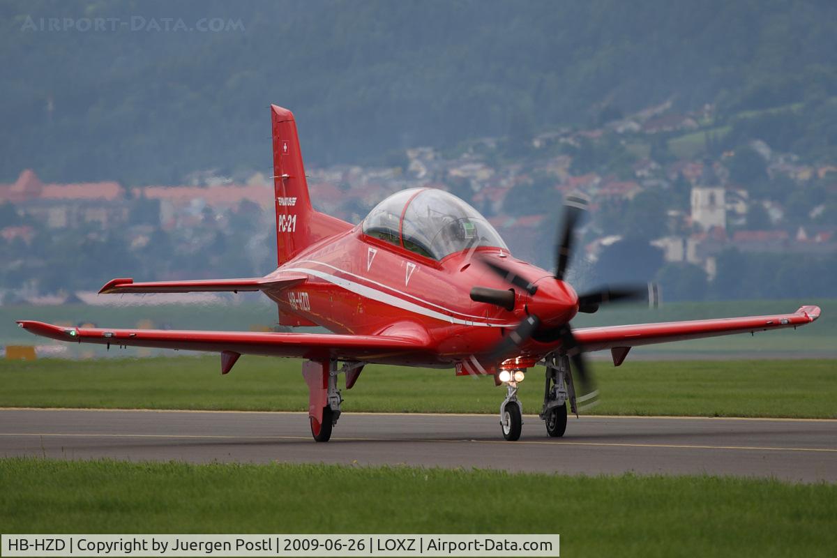 HB-HZD, 2007 Pilatus PC-21 C/N 102, Pilatus PC-21