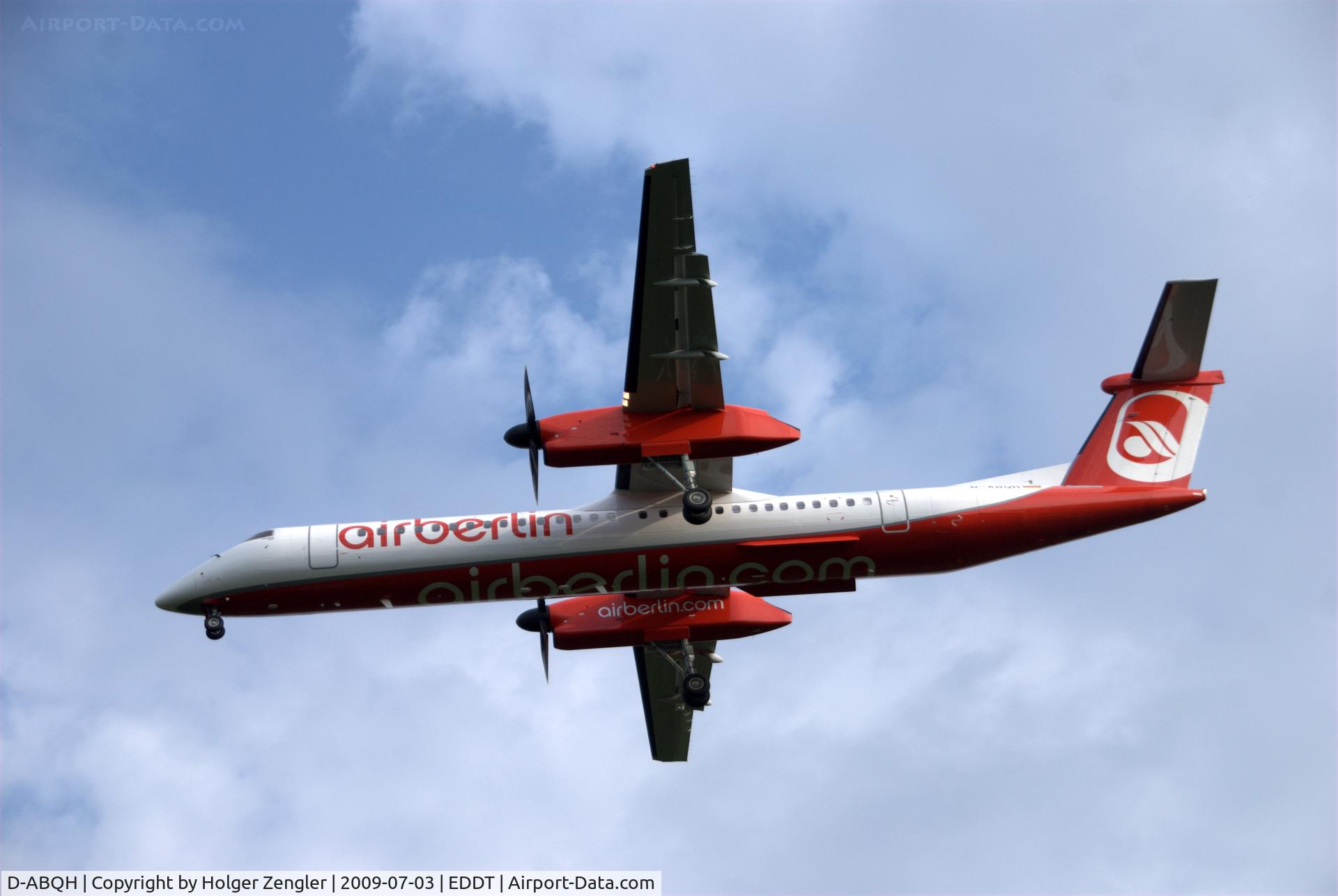 D-ABQH, 2009 De Havilland Canada DHC-8-402 Dash 8 C/N 4256, Air Berlin De Havilland Canada DHC-8-402Q Dash 8 - cn 4256