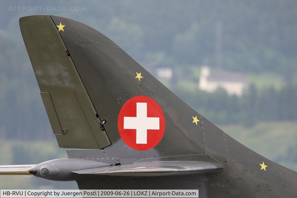 HB-RVU, 1960 Hawker Hunter F.58 C/N 41H-697453, Air Vampires SA Hawker Hunter F58