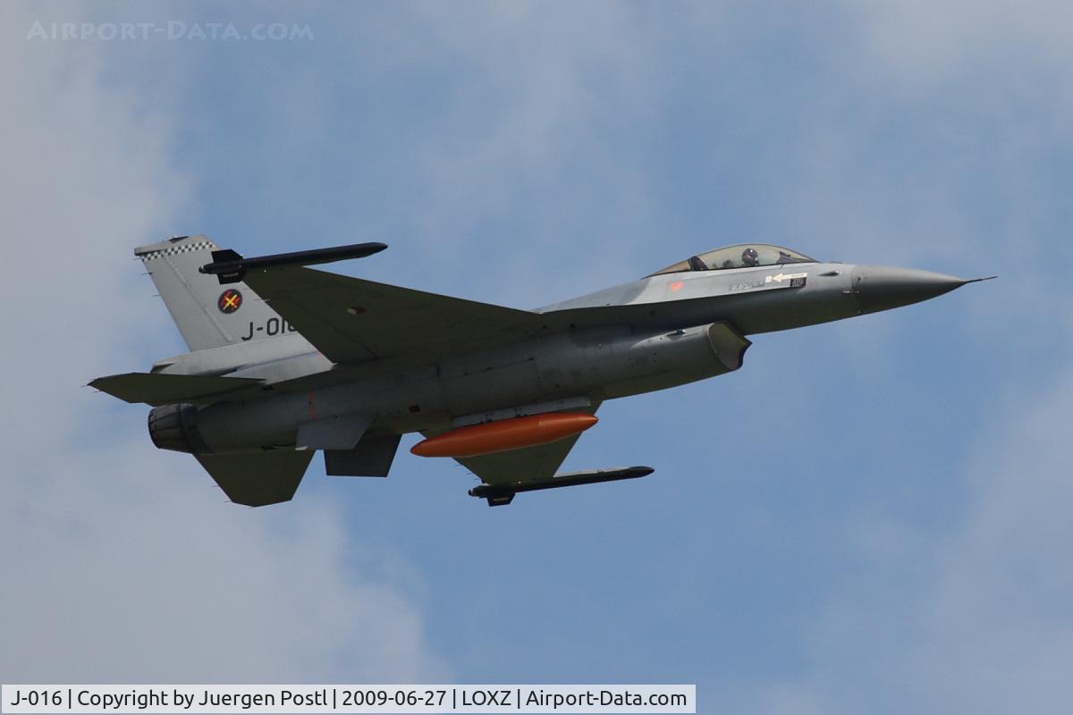 J-016, General Dynamics F-16AM Fighting Falcon C/N 6D-172, Fokker F-16AM Fighting Falcon - Netherlands Air Force