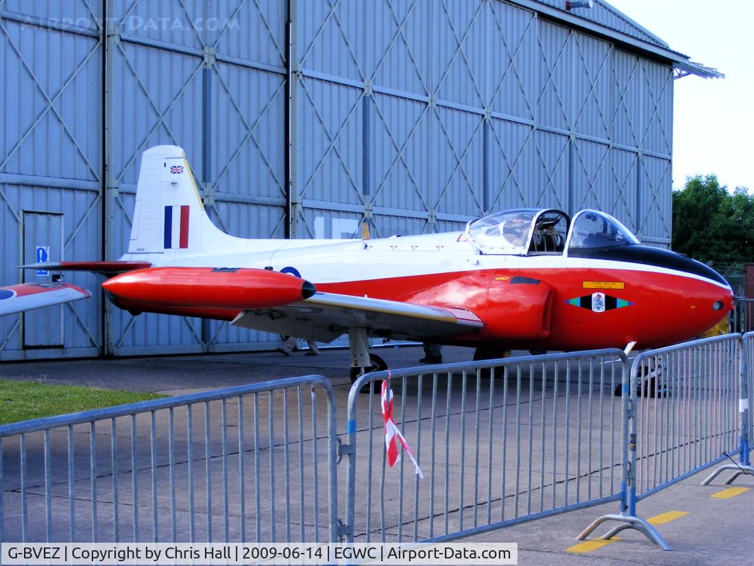G-BVEZ, 1960 Hunting P-84 Jet Provost T.3A C/N PAC/W/9287, Newcastle Jet Provest Group. wearing its former RAF id XM479