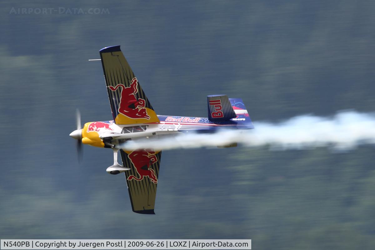 N540PB, 2006 Zivko Edge 540 C/N 0038A, Red Bull Zivko Edge 540