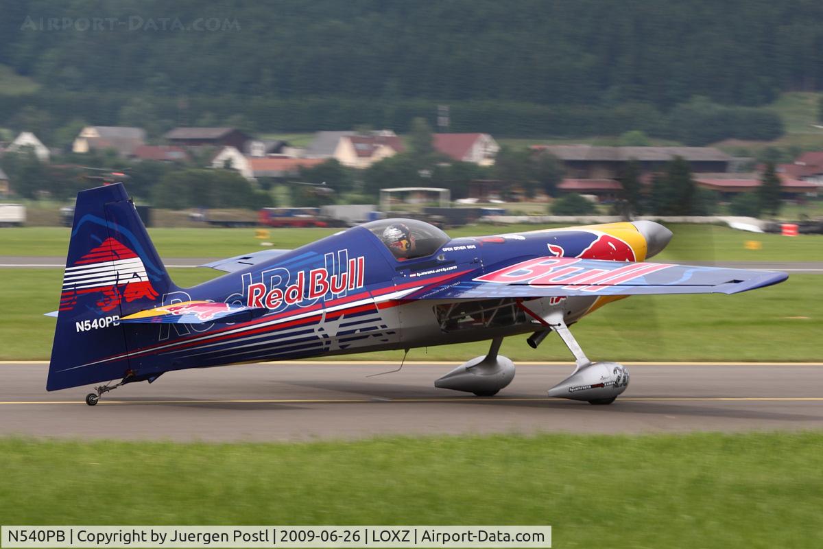 N540PB, 2006 Zivko Edge 540 C/N 0038A, Red Bull Zivko Edge 540