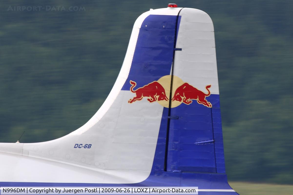 N996DM, 1958 Douglas DC-6B C/N 45563, Red Bull Douglas DC-6B
