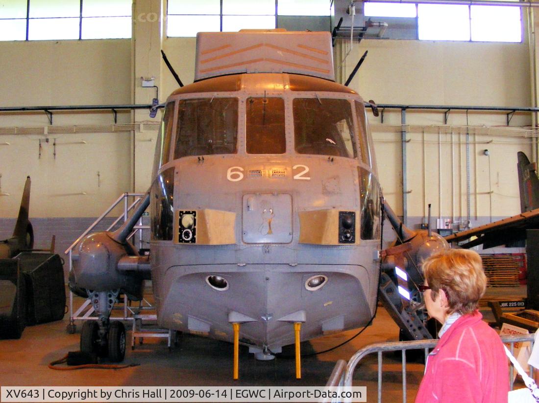 XV643, 1969 Westland Sea King HAS.6 C/N WA631, Defence College of Aeronautical Engineering Sea King HAS6