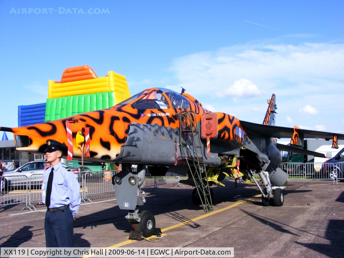 XX119, 1973 Sepecat Jaguar GR.3A C/N S.12, Defence College of Aeronautical Engineering SEPECAT Jaguar GR3A