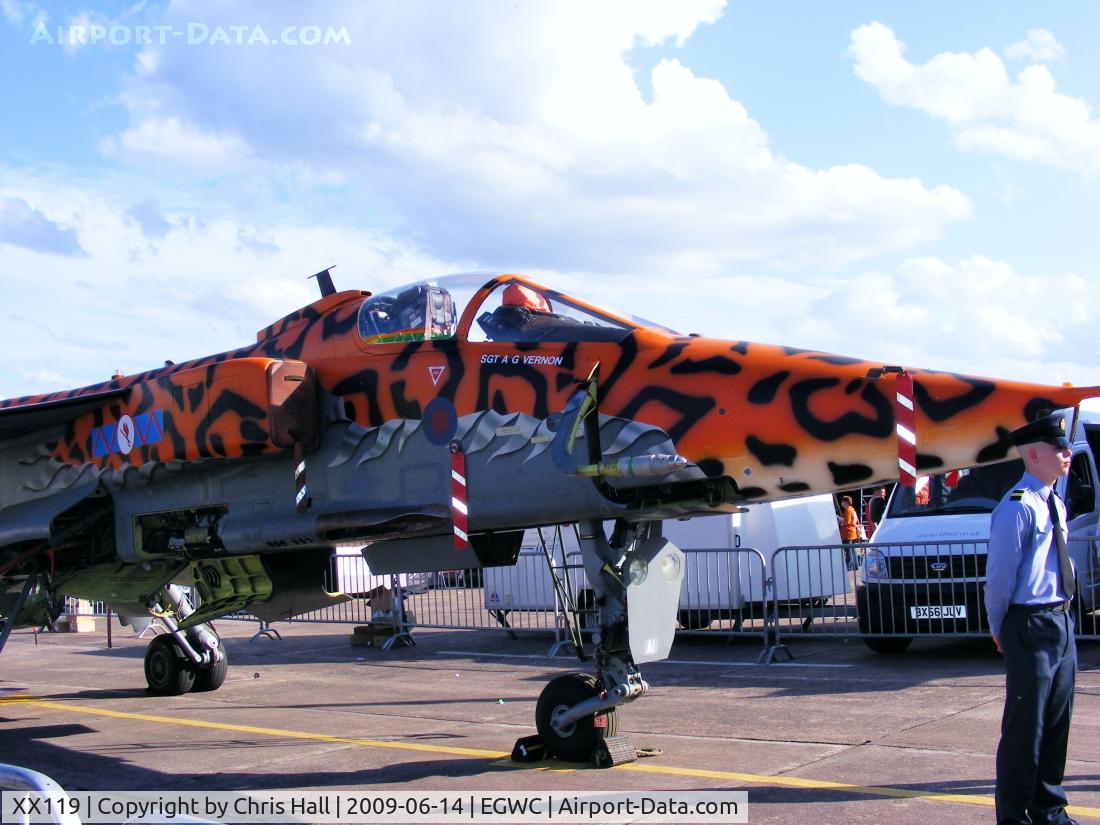 XX119, 1973 Sepecat Jaguar GR.3A C/N S.12, Defence College of Aeronautical Engineering SEPECAT Jaguar GR3A