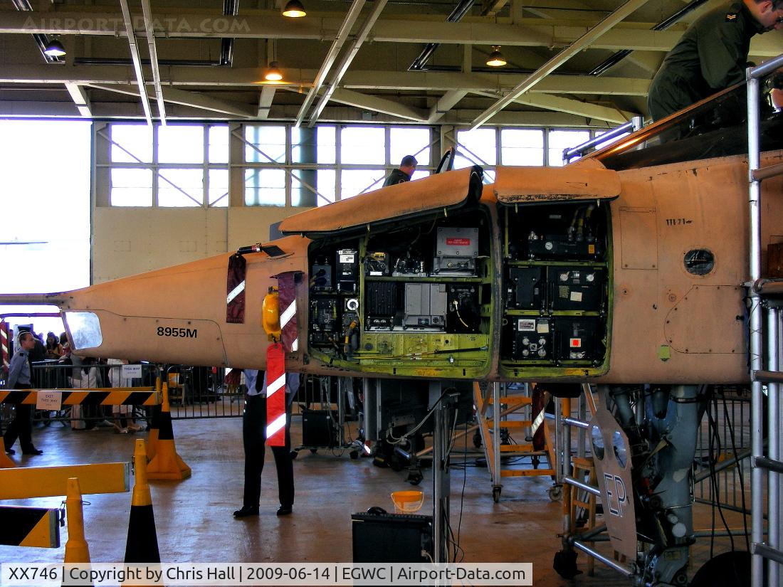 XX746, 1974 Sepecat Jaguar GR.1 C/N S.43, Defence College of Aeronautical Engineering SEPECAT Jaguar GR1