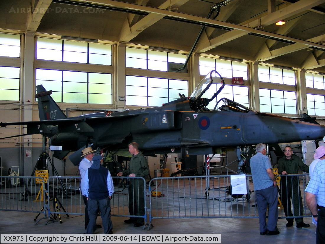 XX975, 1975 Sepecat Jaguar GR.1 C/N S.97, Defence College of Aeronautical Engineering SEPECAT Jaguar GR1