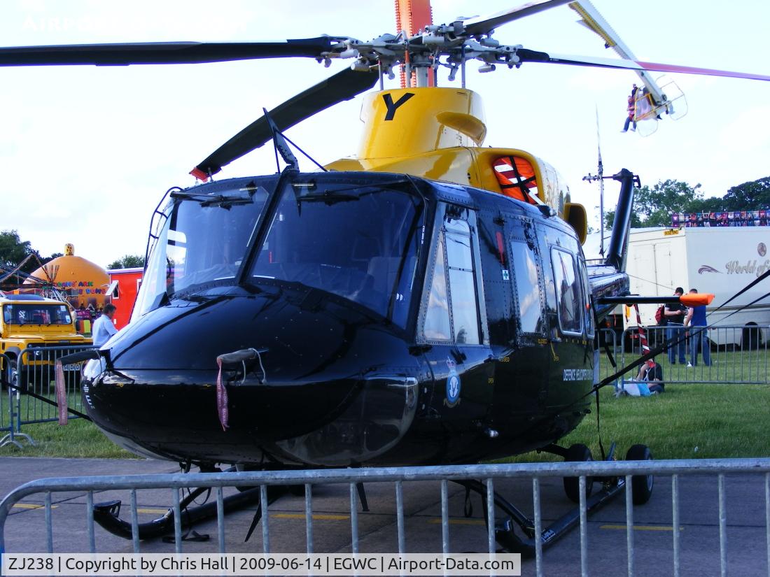 ZJ238, 1997 Bell 412EP Griffin HT1 C/N 36162, Defence Helicopter Flying School