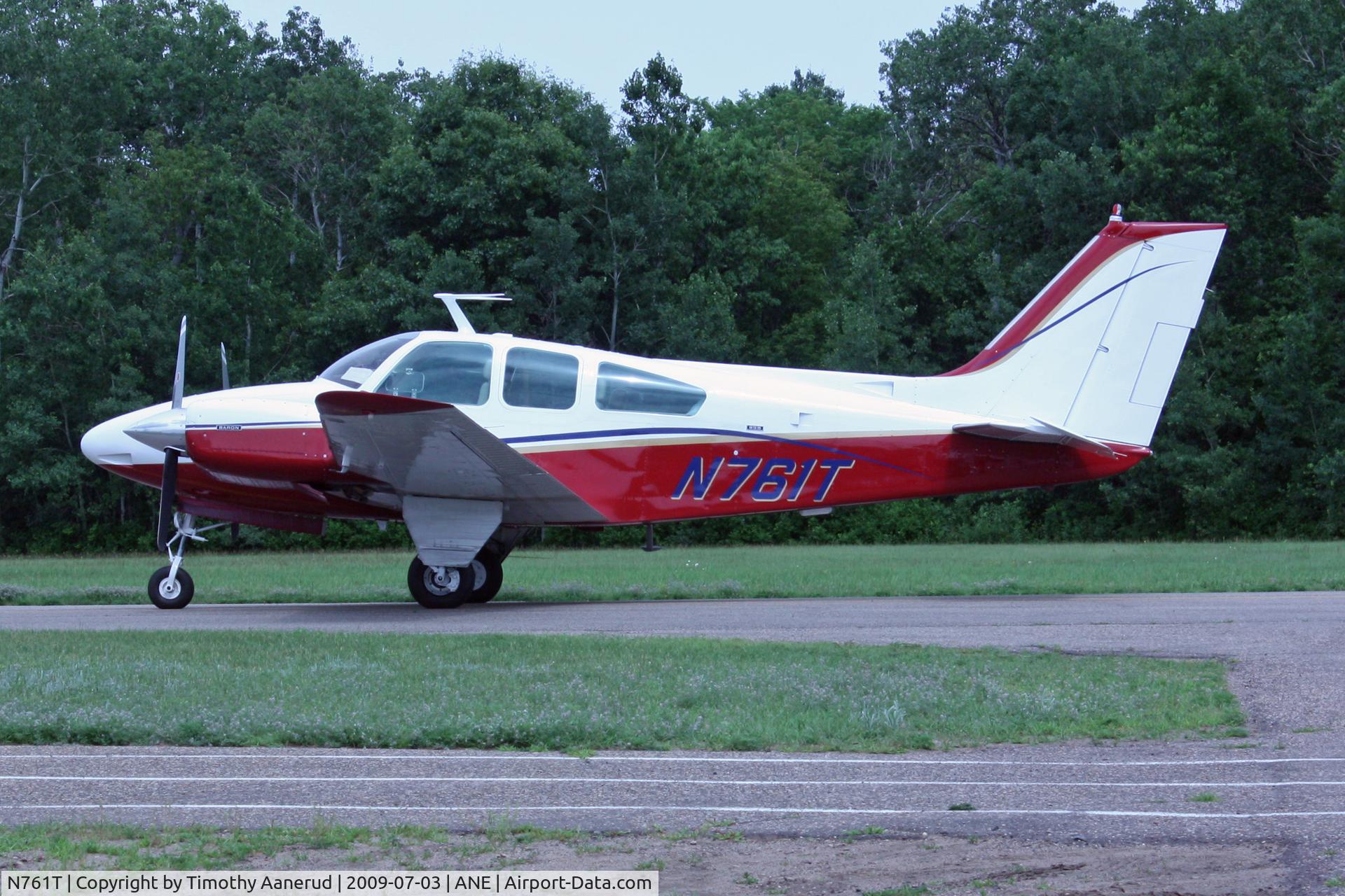 N761T, 1972 Beech 95-B55 (T42A) Baron C/N TC-1491, 1972 Beech 95-B55 (T42A), c/n: TC-1491