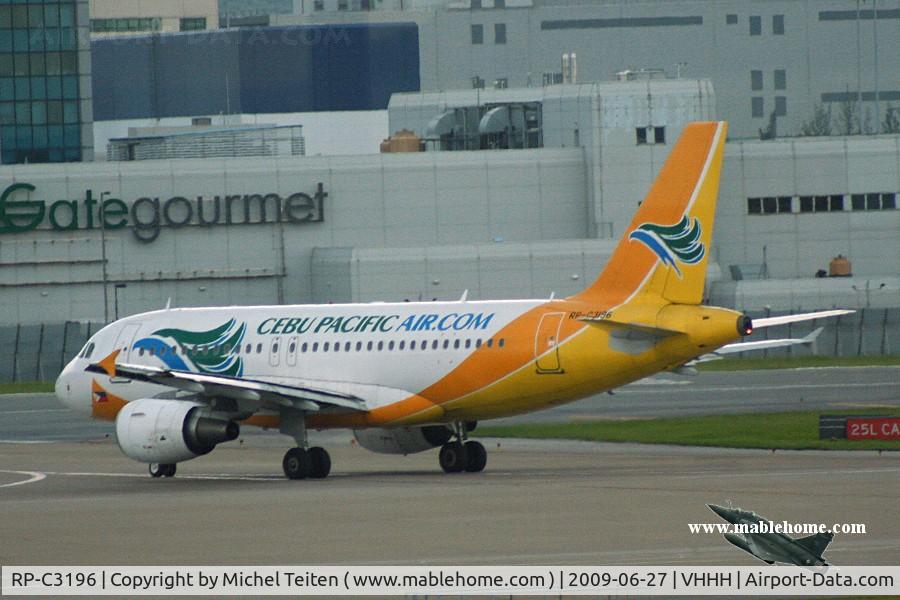 RP-C3196, 2006 Airbus A319-111 C/N 2821, Cebu Pacific Airlines