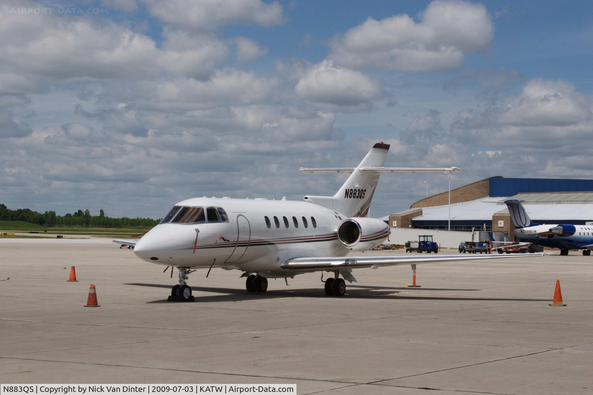 N883QS, 2006 Raytheon Hawker 800XP C/N 258773, HAWKER 800XP