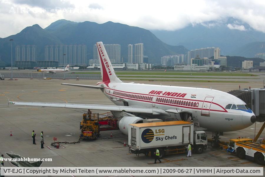 VT-EJG, 1986 Airbus A310-304 C/N 406, An old A310 from Air India bound to Osaka