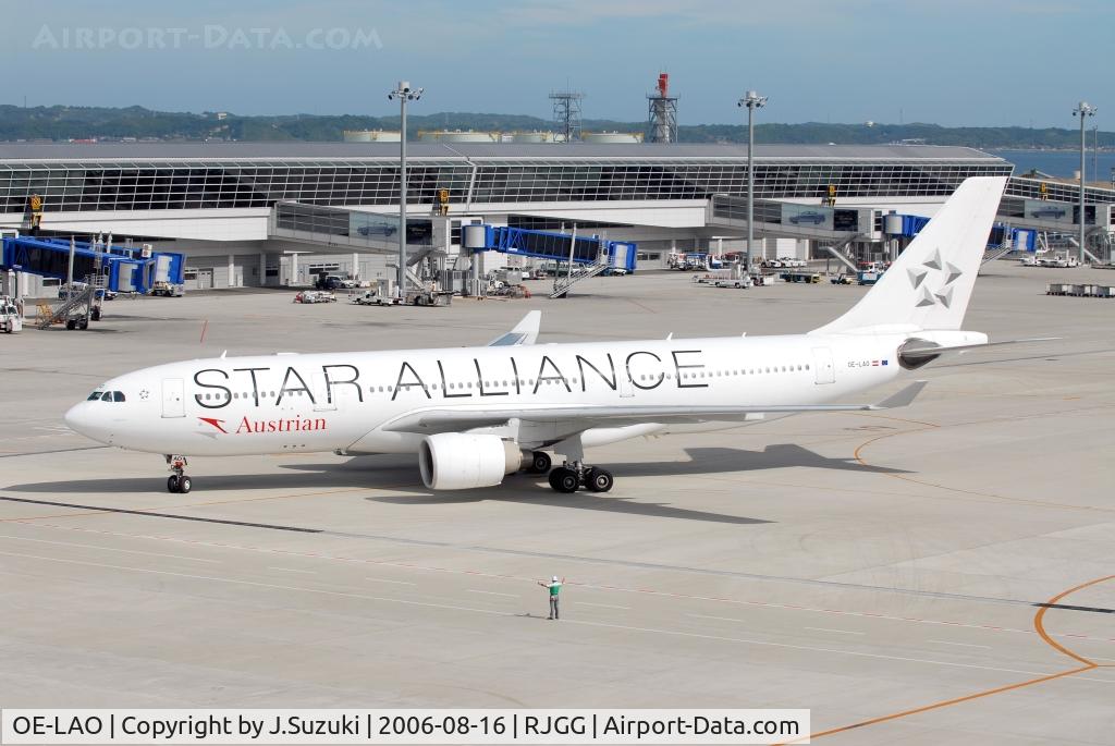 OE-LAO, 2000 Airbus A330-223 C/N 181, Charter flight