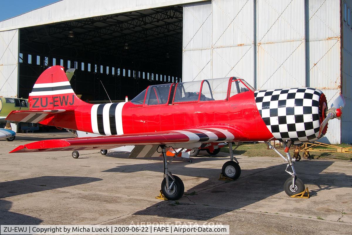 ZU-EWJ, 1985 Yakovlev YAK-52 C/N 855406, At the SAAF Museum in Port Elizabeth