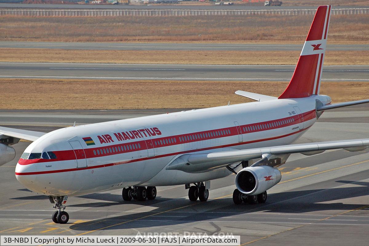 3B-NBD, 1997 Airbus A340-313 C/N 194, At Jo'burg