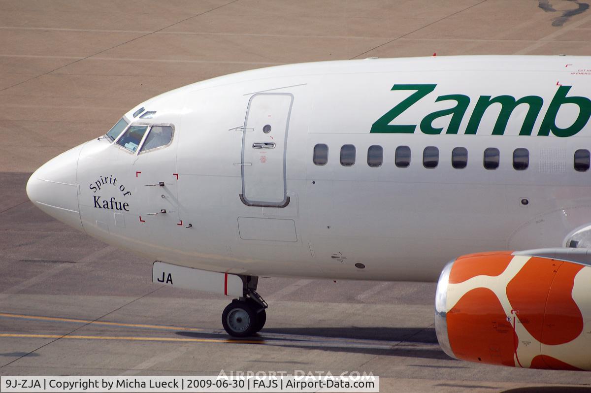 9J-ZJA, 1993 Boeing 737-5Y0 C/N 26101, At Jo'burg