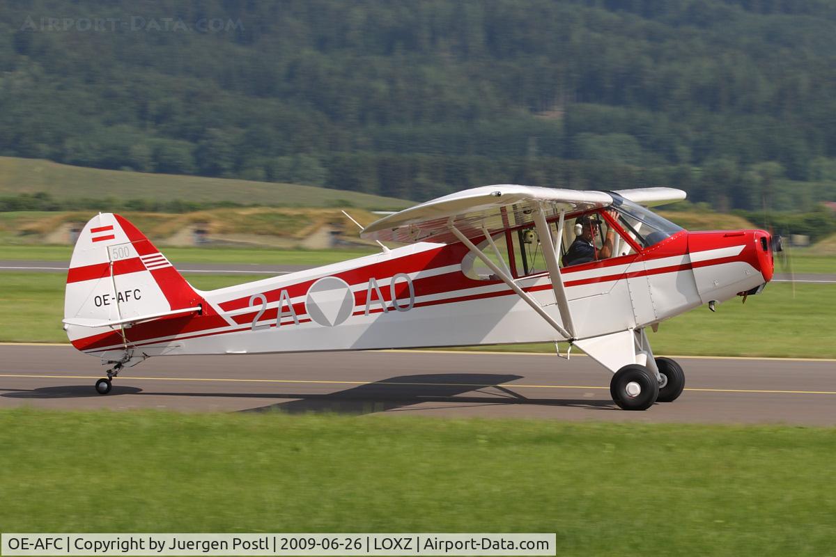 OE-AFC, Piper PA-18 Super Cub C/N 18-5500, Piper PA-18-150 Super Cub