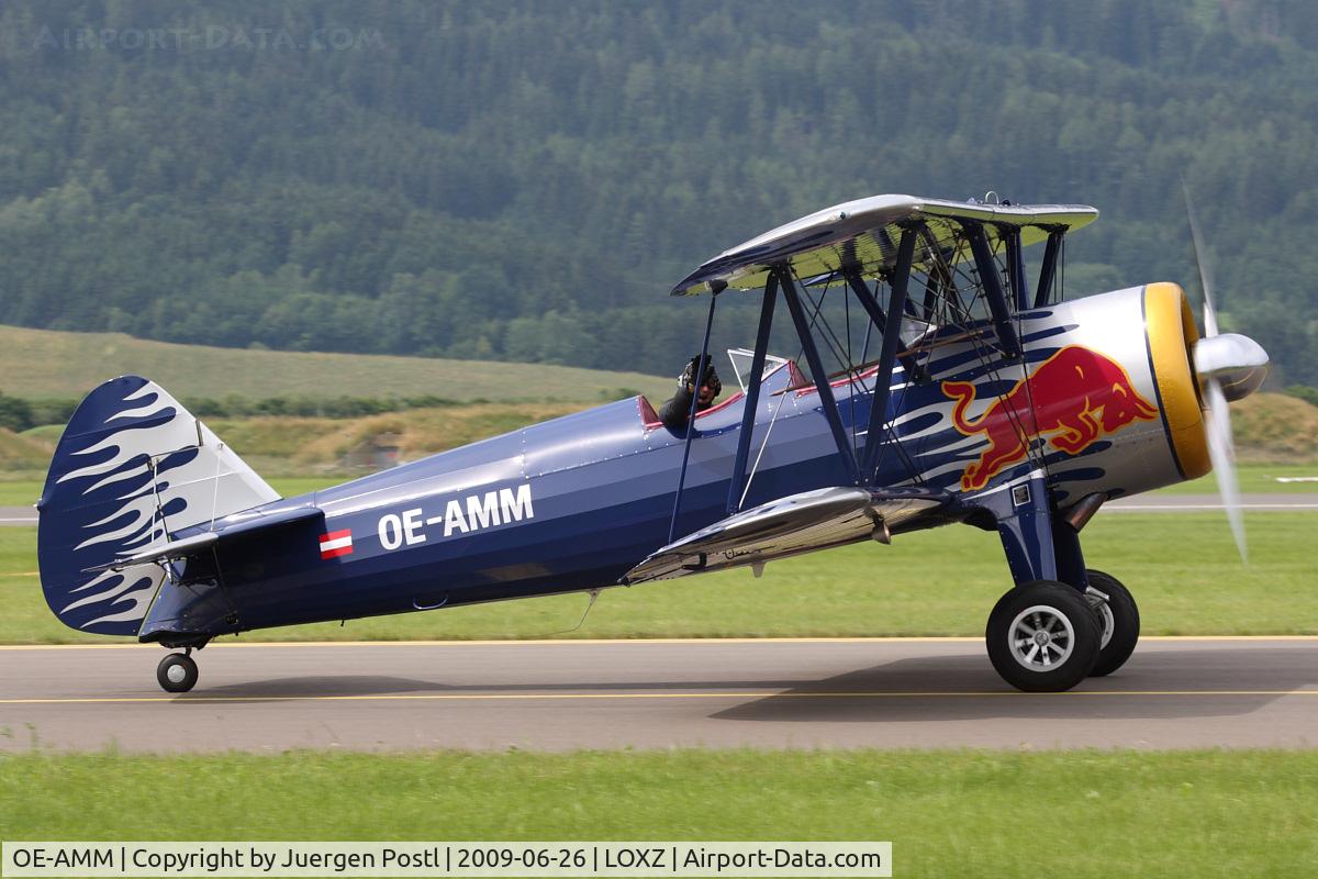 OE-AMM, 1943 Boeing E-75 (PT-13) Stearman C/N 75-5032, The Flying Bulls - Boeing PT-13D Kaydet (E75)