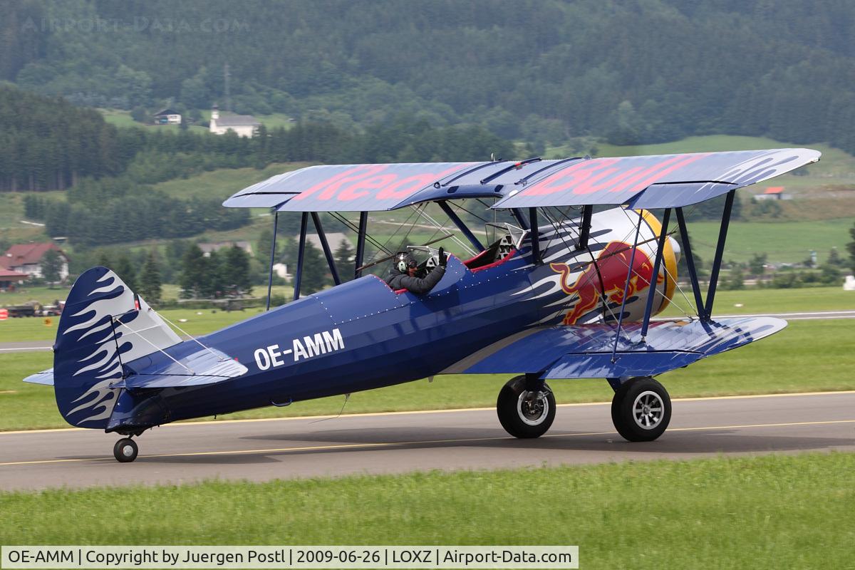 OE-AMM, 1943 Boeing E-75 (PT-13) Stearman C/N 75-5032, The Flying Bulls - Boeing PT-13D Kaydet (E75)