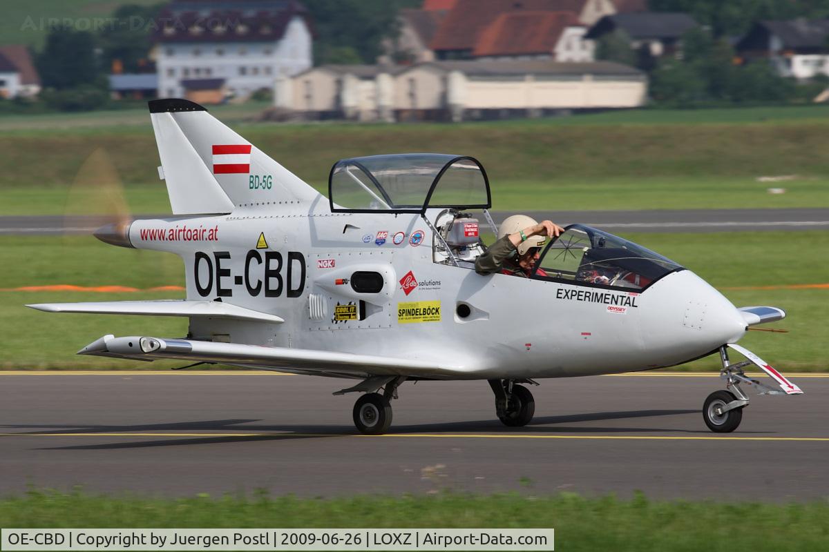 OE-CBD, Bede BD-5G C/N 1384, Private Bede BD-5G