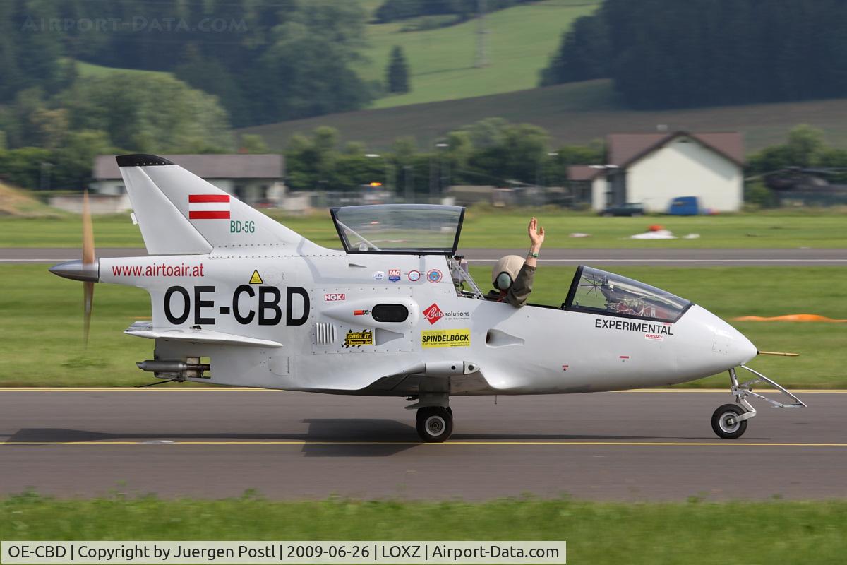 OE-CBD, Bede BD-5G C/N 1384, Private Bede BD-5G